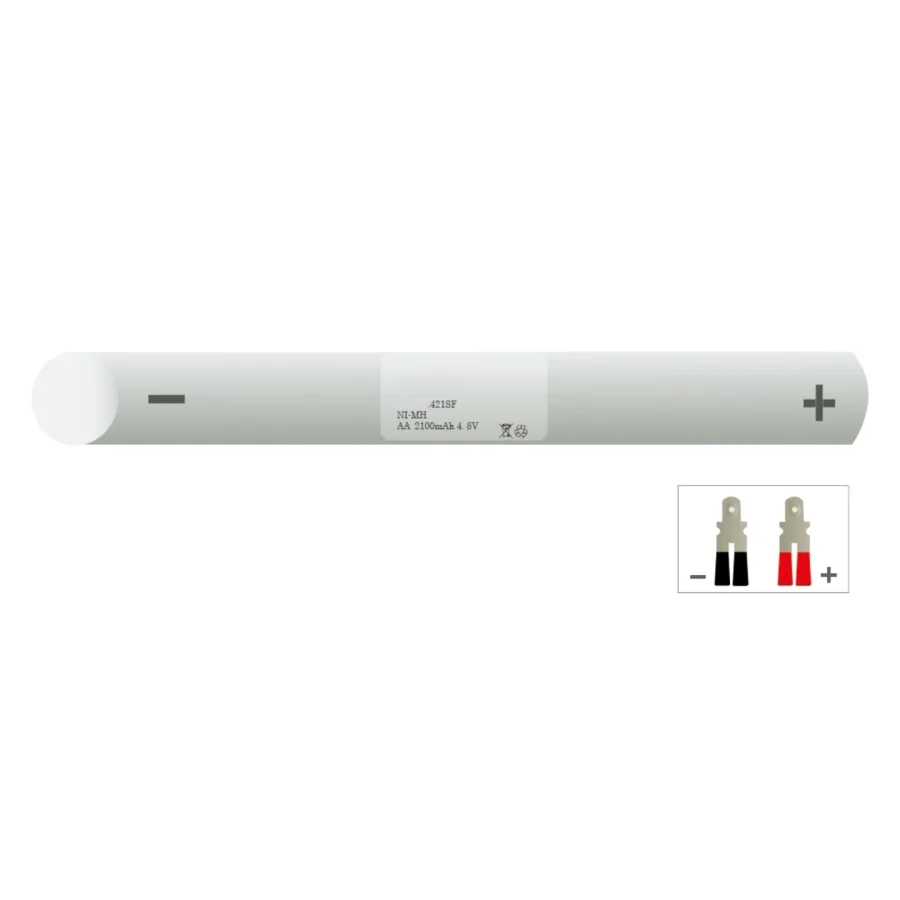Accu noodverlichting 421SF – 4,8 V 2100 mAh NiMH