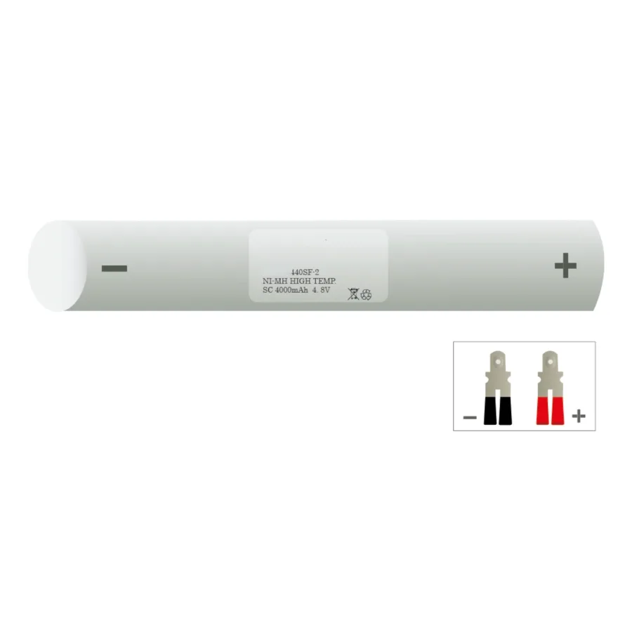 Accu 440SF-2 voor noodverlichting – 4,8 V NiMH