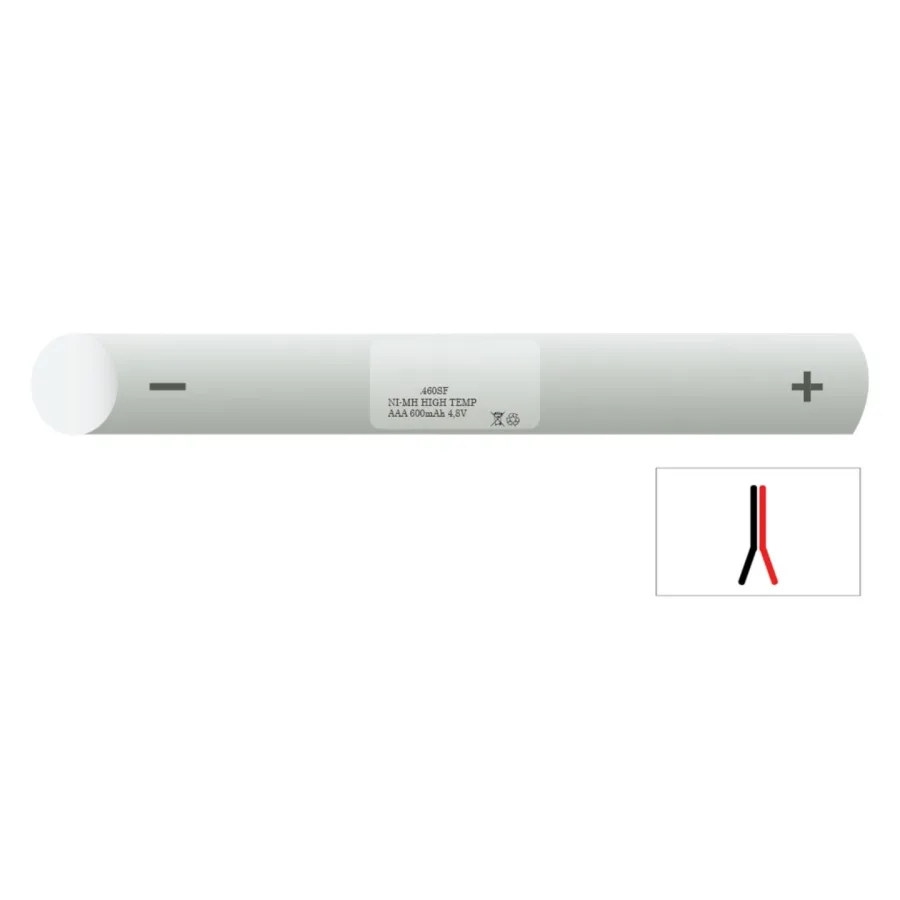 Accu noodverlichting 460SF – 4,8 V 600 mAh NiMH