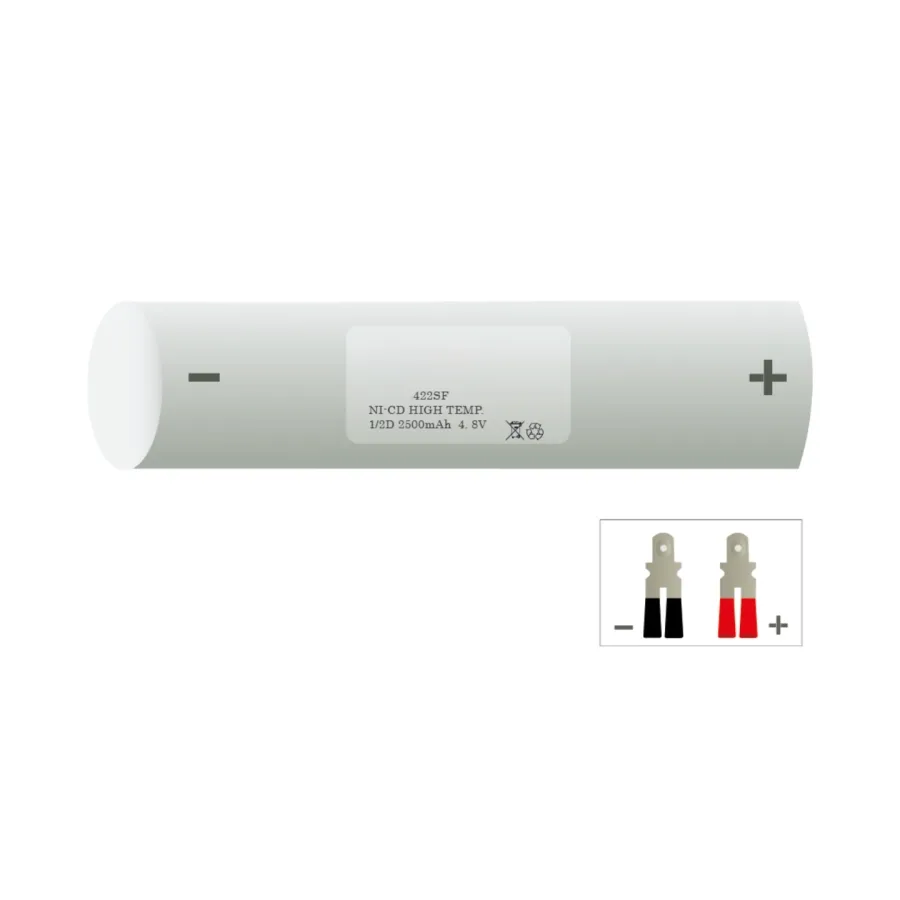 Veiligheidsverlichting accu 422SF – 4,8 V 2500 mAh NiCd