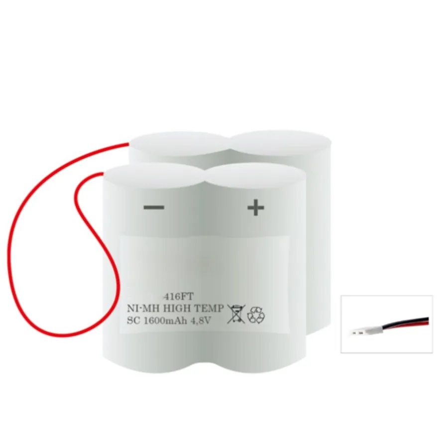 Accu noodverlichting 416FT – 4,8 V 1600 mAh NiMH