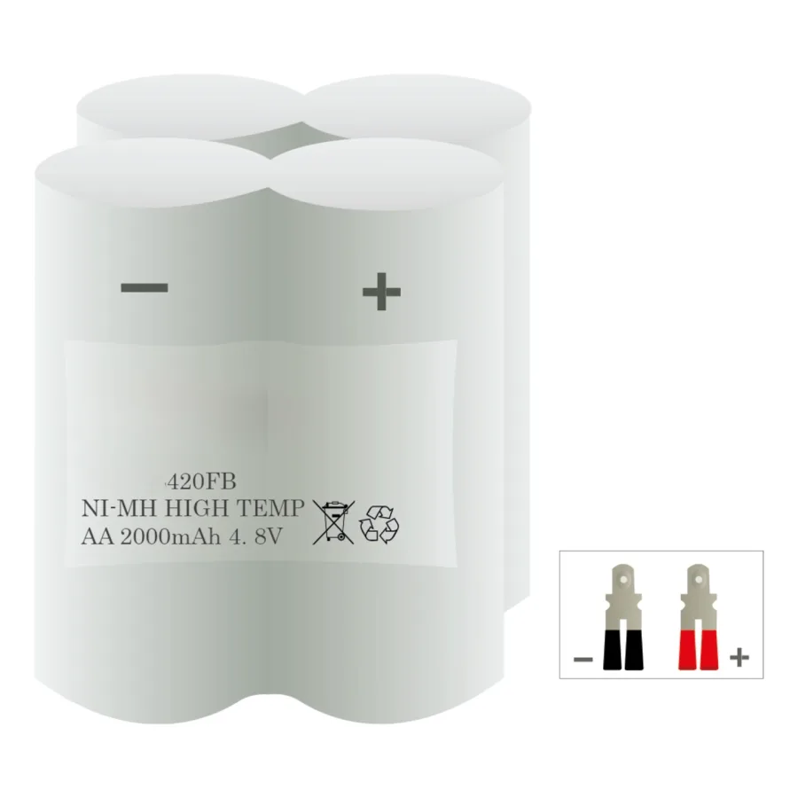 Accu noodverlichting 420FB – 4,8 V 2000 mAh NiMH
