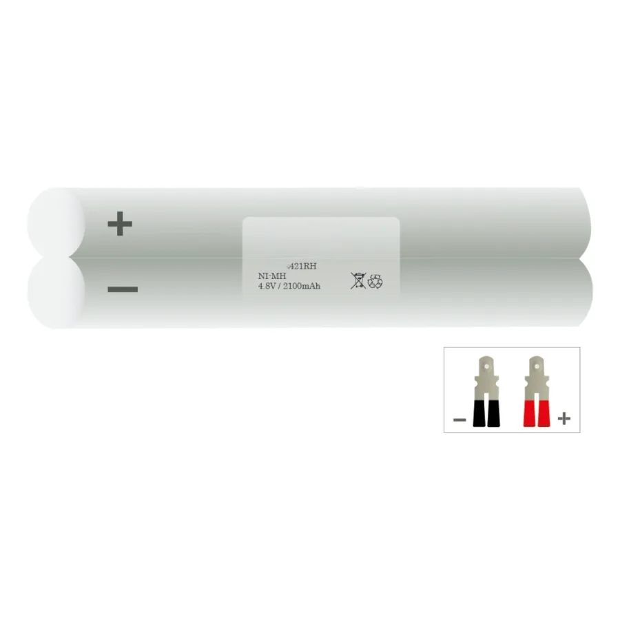 Accu noodverlichting 421RH – 4,8 V 2100 mAh NiMH