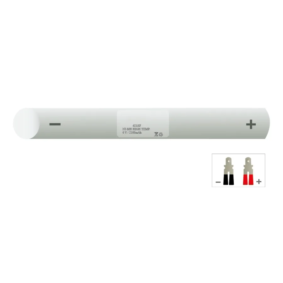 Veiligheidsverlichting accu 621SF – 6 V 2100 mAh NiMH