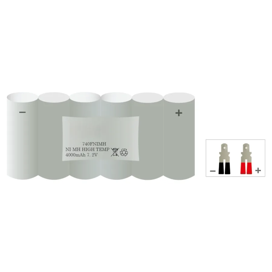 Veiligheidsverlichting accu 740FNIMH – 7,2 V 4000 mAh NiMH