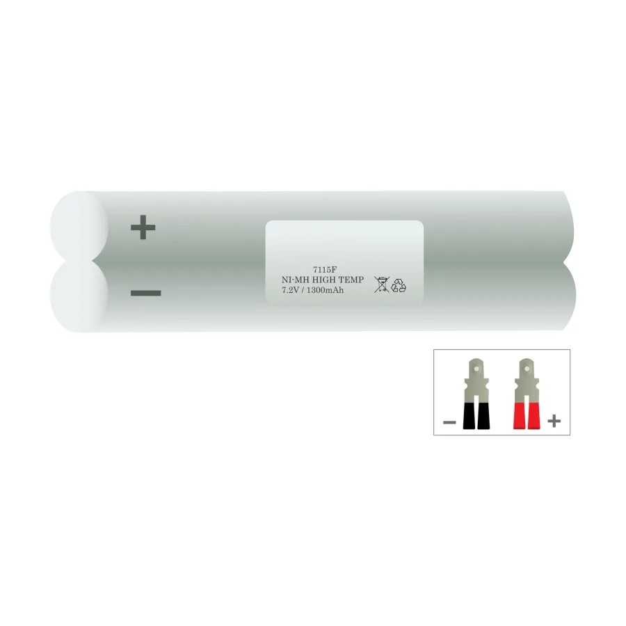 Noodverlichtingsaccu 7115F | 7,2 V 1300 mAh NiMH