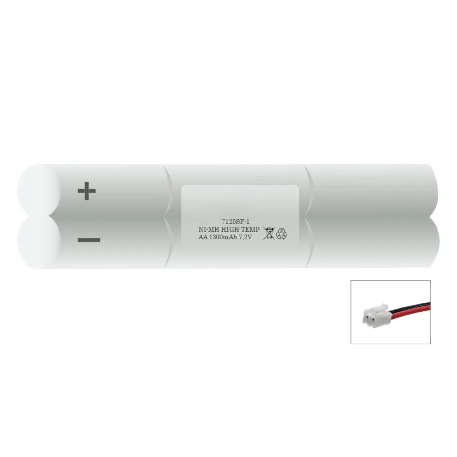 Noodverlichtingsaccu 7125SF-1 | 7,2 V 1300 mAh NiMH