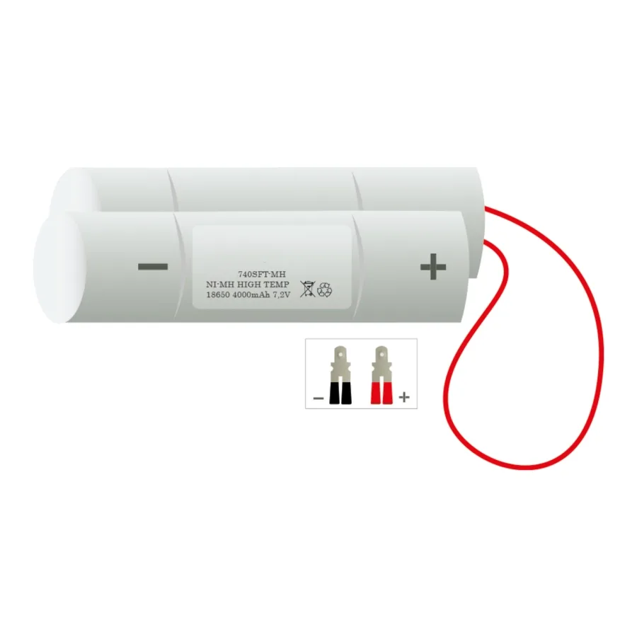 Veiligheidsverlichting accu 740SFT-MH – 7,2 V 4000 mAh NiMH