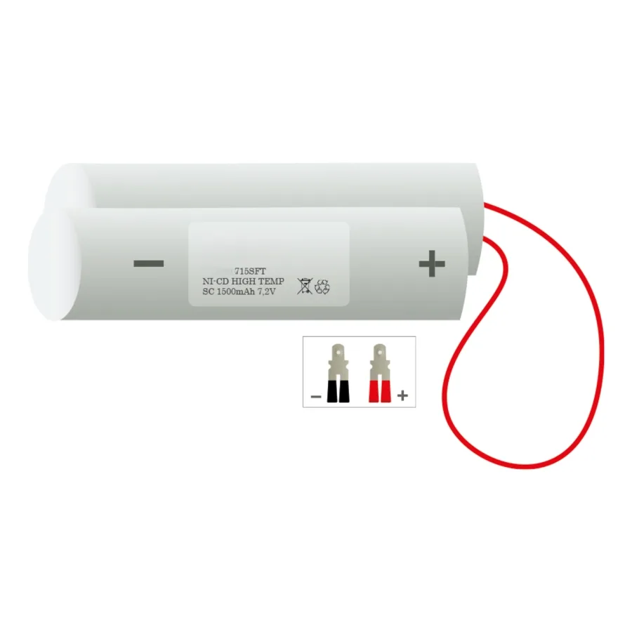 Veiligheidsverlichting accu 715SFT – 7,2 V 1500 mAh NiCd