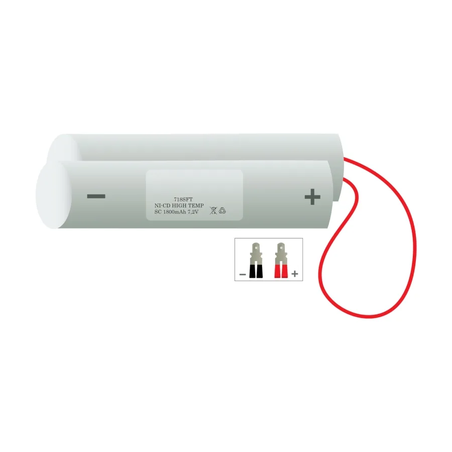 Noodverlichtingsaccu 718SFT | 7,2 V 1800 mAh NiCd