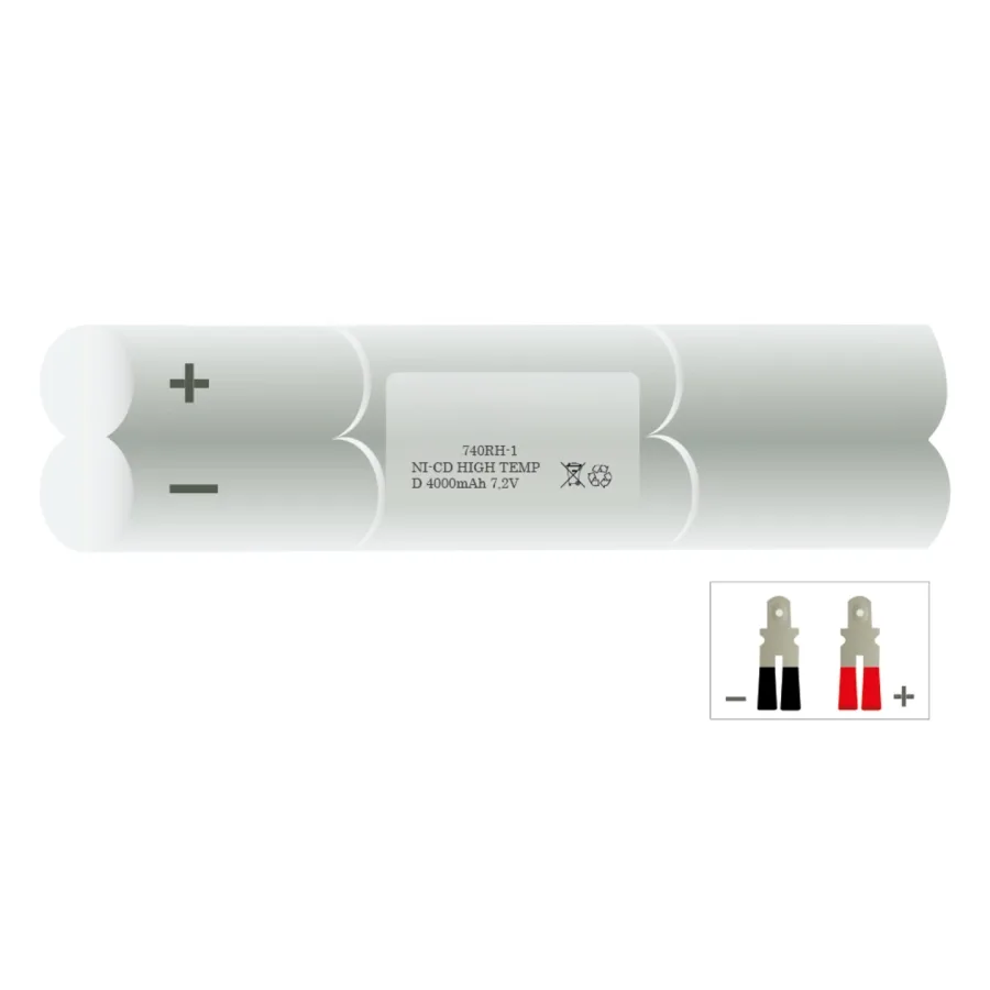 Veiligheidsverlichting accu 740RH-1 – 7,2 V 4000 mAh NiCd