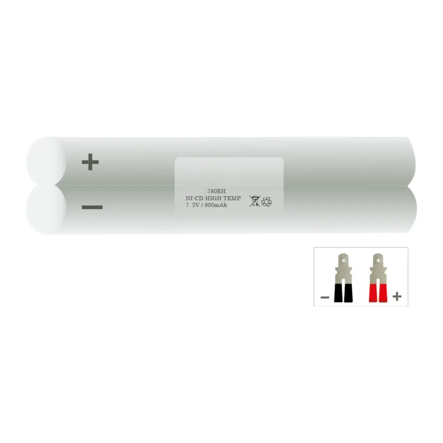Veiligheidsverlichting accu 780RH – 7,2 V 800 mAh NiCd