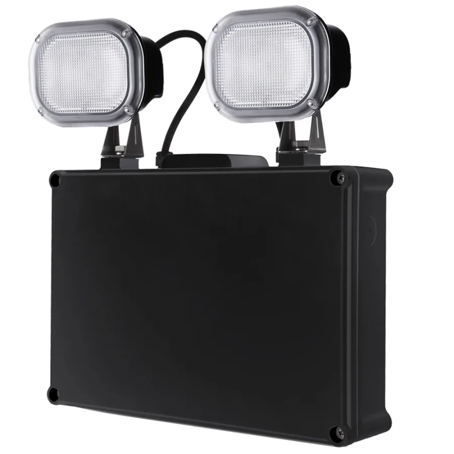 Twinspot 700 AT Zwart - Anti-Paniekverlichting