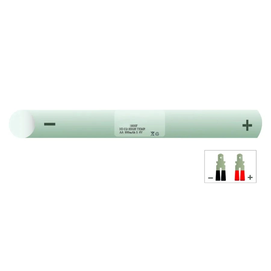 Noodverlichting accu ABC 380SF -3,6 V 800 mAh NiCd