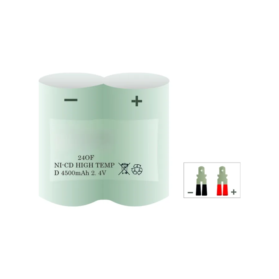 Veiligheidsverlichting accu 240F – 2,4 V 4500 mAh NiCd