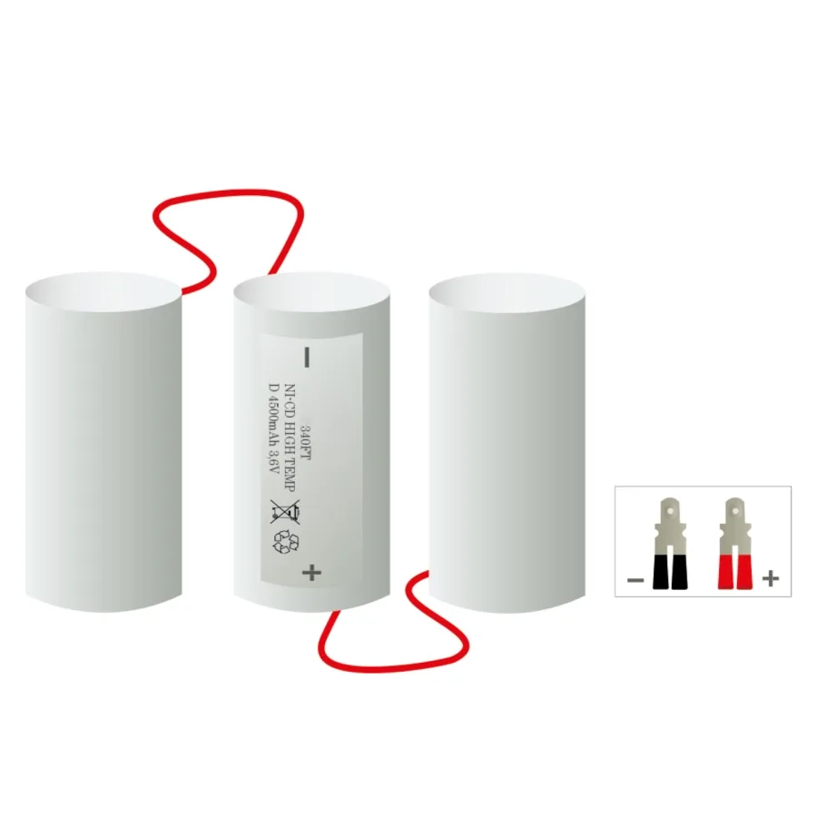 Veiligheidsverlichting accu 340FT – 3,6 V 4500 mAh NiCd
