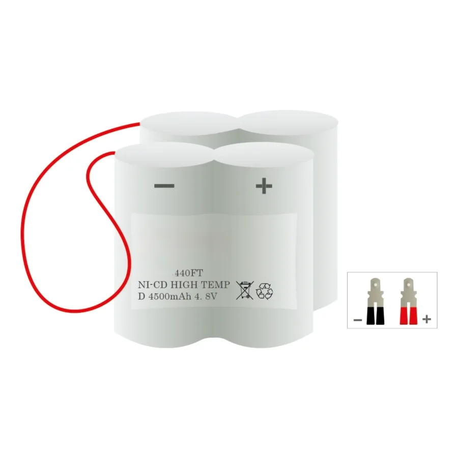 Veiligheidsverlichting accu 440FT – 4,8 V 4500 mAh NiCd