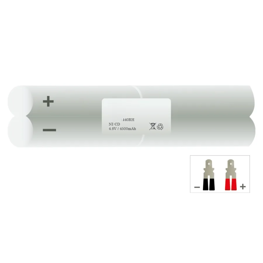 Accu 440RH-1 voor noodverlichting – 4,8 V NiMH