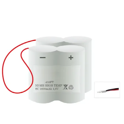 Accu noodverlichting 416FT – 4,8 V 1600 mAh NiMH