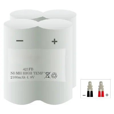 Accu noodverlichting 421FB – 4,8 V 2100 mAh NiMH