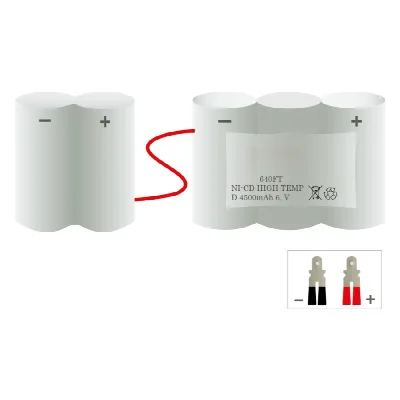 Veiligheidsverlichting accu 640FT – 6 V 4500 mAh NiCd
