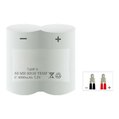 Veiligheidsverlichting accu 740F-3 – 7,2 V 4000 mAh NiCd