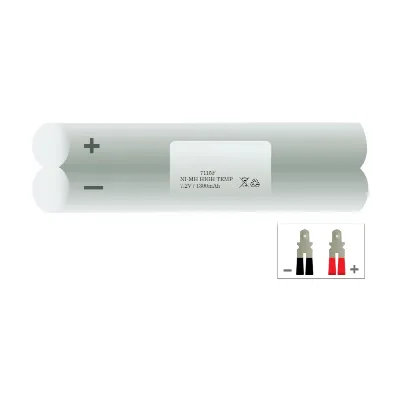 Noodverlichtingsaccu 7115F | 7,2 V 1300 mAh NiMH