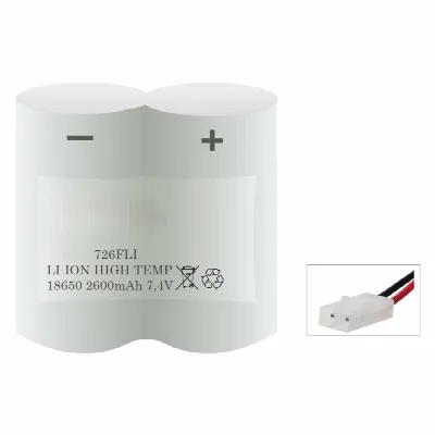 Noodverlichtingsaccu 726FLI | 7,4 V 2600 mAh Li-ion
