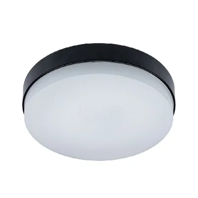 Zwarte LED Plafonnière 3CCT IP54 | Evodisc Pro Mini