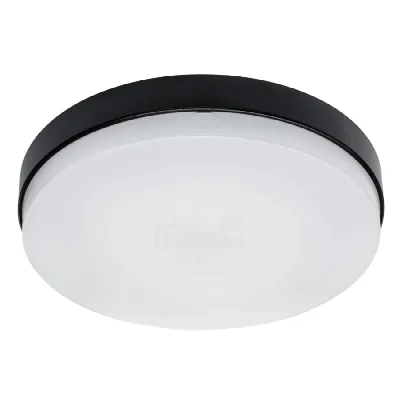 Evodisc Pro zwart 3CCT | plafonnière Ø335 mm