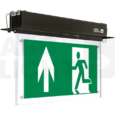 Ems 4 ST inbouw zwart - Vluchtwegverlichting