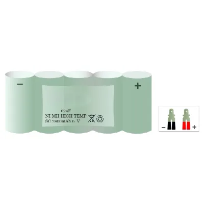 Accu 624F – 6 V 2400 mAh NiMH