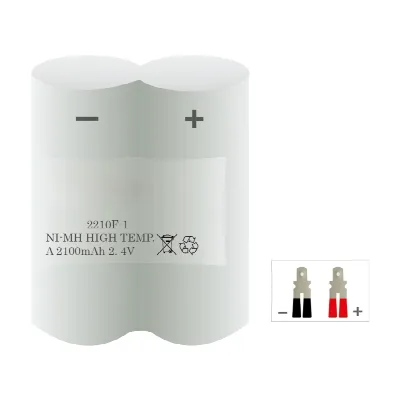 Noodverlichting accu 2210F-1 - 2,4 V 2100 mAh NiMH
