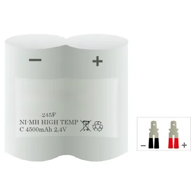 Accu 245F 2,4 V voor noodverlichting