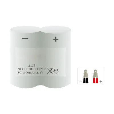 Veiligheidsverlichting accu 215F – 2,4 V 1500 mAh NiCd