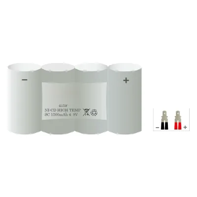 Veiligheidsverlichting accu 415F – 4,8 V 1500 mAh NiCd