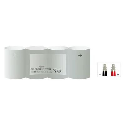 Veiligheidsverlichting accu 422F – 4,8 V 2500 mAh NiCd